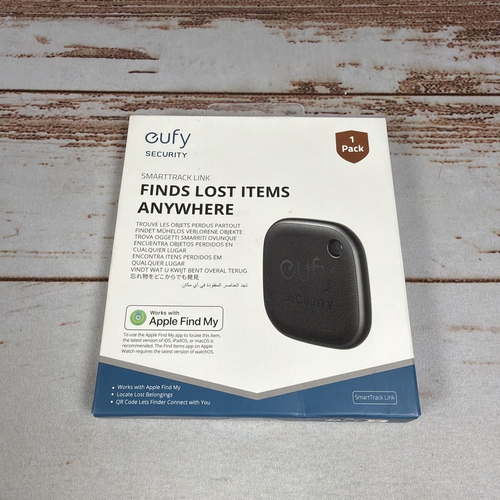 Eufy Security SmartTrack Link Bluetooth Key Finder Tracker Works Apple Find My